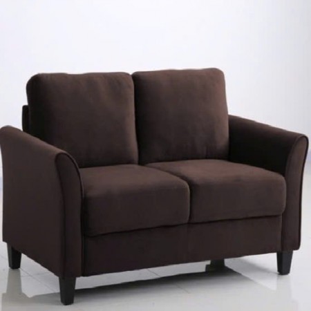 Life Coffee : Ghế Sofa Đôi + Vải Màu Cà Phê